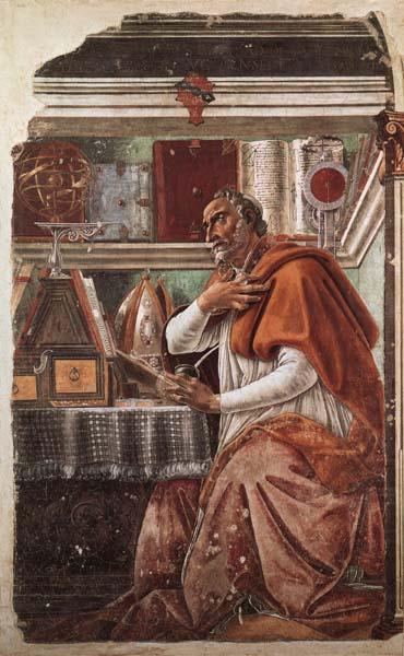 Sandro Botticelli Hl.Augustinus china oil painting image